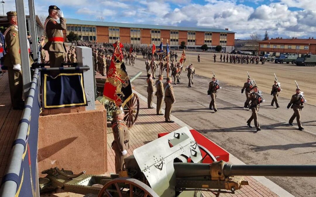 La Artillería homenajea a su patrona Santa Bárbara